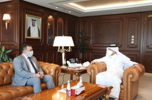 Rəşad İsmayılov Qətərin baş prokuroru ilə görüşdü