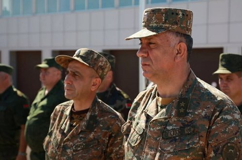 Ermənistan Baş Qərargah rəisinin müavini istefaya göndərilib