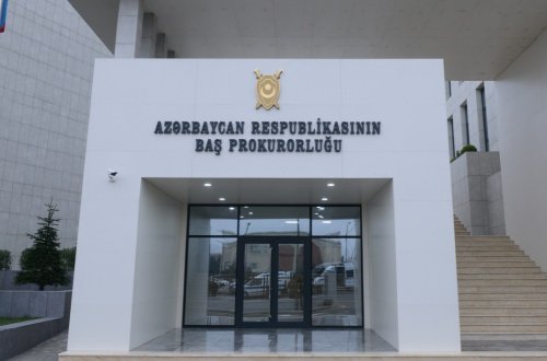 Baş Prokurorluq saxta sənəd göndərməsi barədə məlumatlara münasibət bildirib
