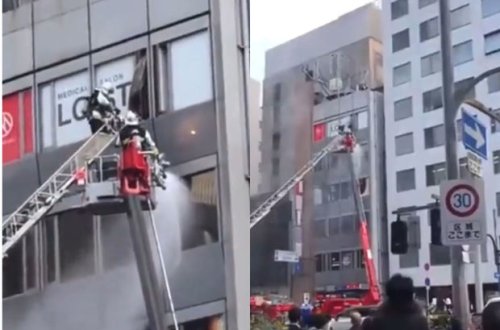 При крупном пожаре в Японии погибли как минимум три человека - ВИДЕО