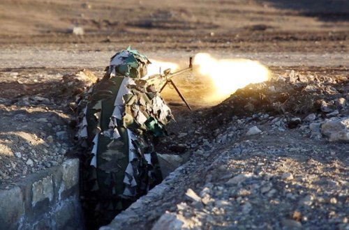 На освобожденных территориях Азербайджана состоялось открытие общевойскового стрельбища - ВИДЕО