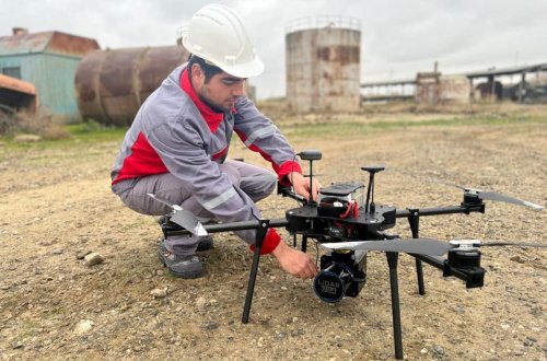 Azərbaycanda yeni istehsal olunan dronların sınağı keçirilib