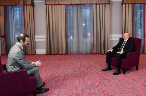 Prezident İlham Əliyev Brüsseldə İtaliyanın “İl Sole 24 Ore” qəzetinə müsahibə verib