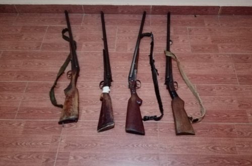 Masallı sakinlərindən qanunsuz odlu silahlar aşkarlanıb