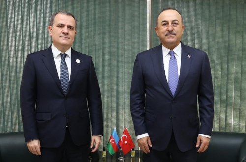 Azərbaycan və Türkiyə xarici işlər nazirləri Pakistanda görüşüblər -YENİLƏNİB