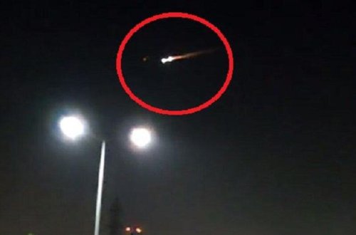 Bakıda havada yanaraq yerə düşən obyekt nə idi? - AÇIQLAMA - VİDEO