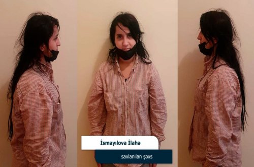 Bakıda narkotik satan qadın tutulub - FOTO