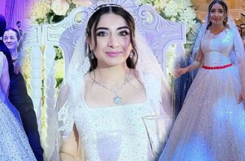 Nadir gəlininin geyiminə 10 min ödədi - FOTO