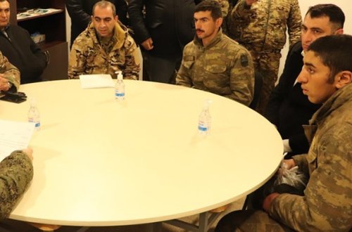 Sülhməramlılar hərbçilərimizi belə qaytarıb - Fotolar