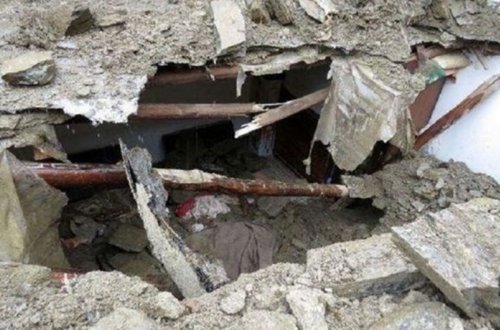 İranda qaz partlyaşı nəticəsində bina uçub, xəsarət alanlar var