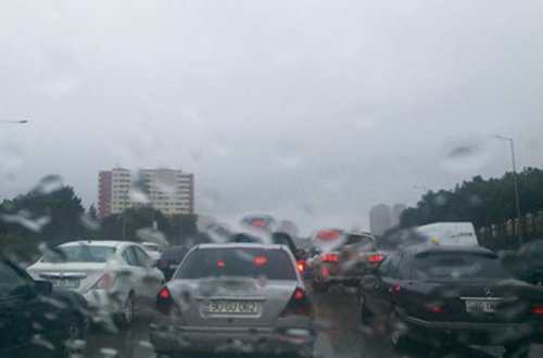 Hava ilə bağlı sürücülərə xəbərdarlıq