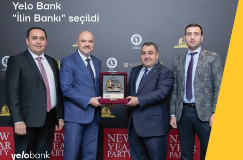 Yelo Bank “İlin Bankı” seçildi