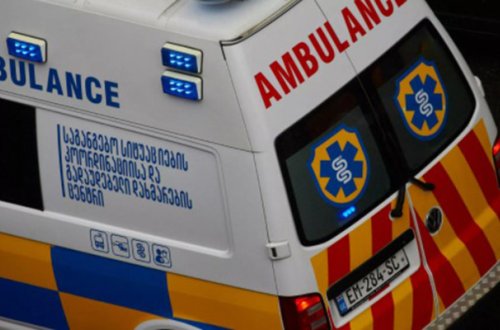 Gürcüstanda inşaat çökdü, ölən və yaralananlar var - Video