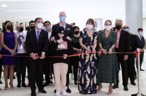 Leyla Əliyeva sərgidə iştirak edib - FOTO