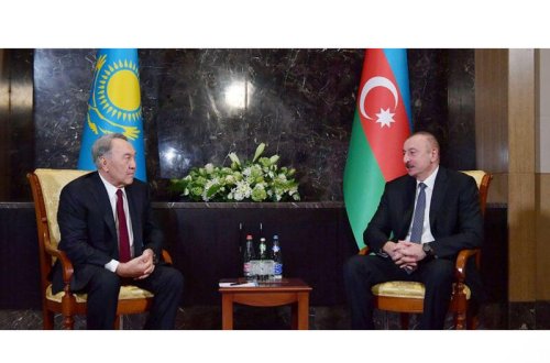 Nursultan Nazarbayev Prezident İlham Əliyevə təbrik məktubu göndərib