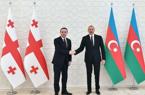 Gürcüstanın Baş naziri Prezident İlham Əliyevə təbrik məktubu göndərib