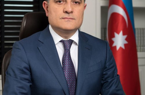 Ceyhun Bayramov İlham Əliyevi yubileyi münasibətilə təbrik etdi - FOTO