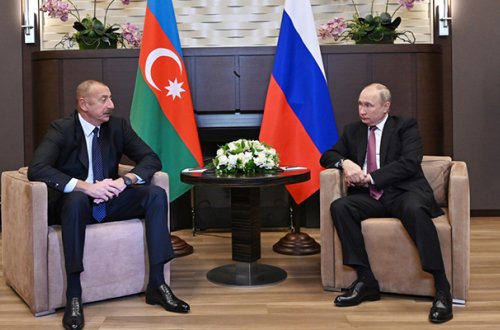 Azərbaycan və Rusiya prezidentləri arasında telefon danışığı olub