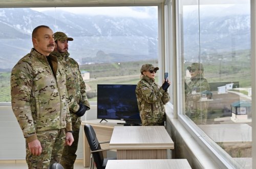 Prezident və ailəsinin Hadruta səfəri - Fotolarda