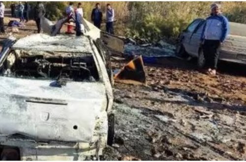 İranda 5 avtomobil toqquşub, 10 fəhlə ölüb, 5-i yaralanıb