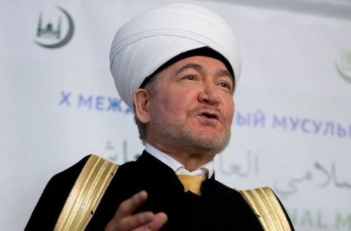 Rusiya Müsəlmanlarının lideri Prezident İlham Əliyevi təbrik edib