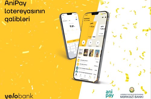 Yelo Bank müştəriləri lotereyada qalib oldular