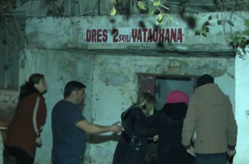 Azərbaycanda sərxoş şəxs yataqxananı yandırdı - FOTO/VİDEO