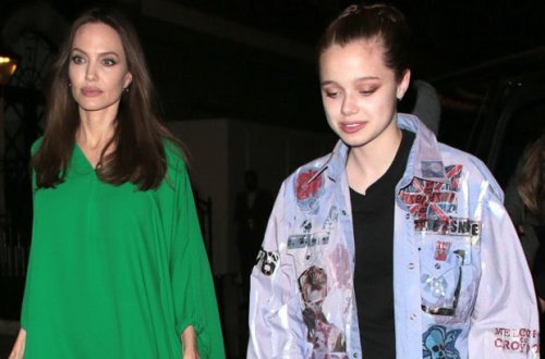 Ancelina Colinin 15 yaşlı qızı paparazzilərin obyektvində - FOTO