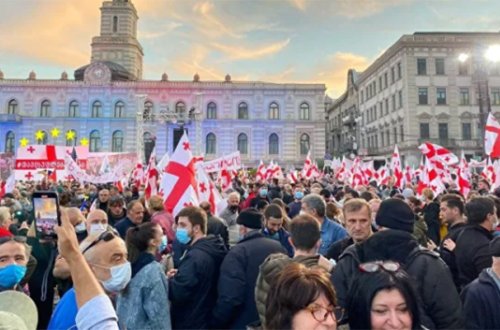 Saakaşvilinin tərəfdarları aclıq aksiyasını dayandırdı