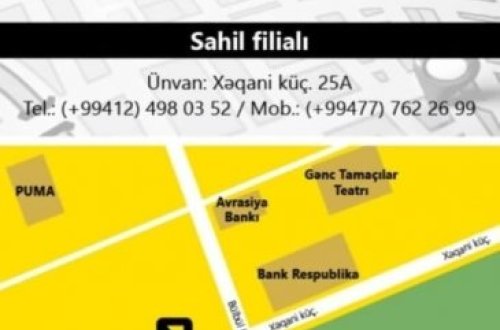 Şəhərin mərkəzində 