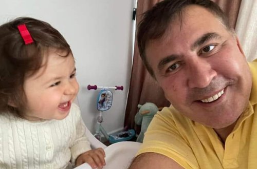 Saakaşvilinin nikahdankənar qızının yeni - Fotoları