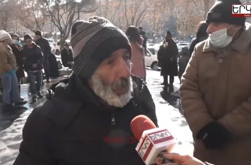 Ermənistan hökuməti evsizləri sığınacaqdan çıxarır: 