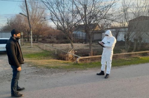 Sabirabadda koronavirus xəstəsi küçədə saxlanılıb