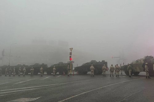 В столице Казахстана ввели режим ЧП