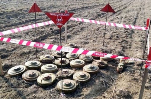 Tərtər, Ağdam, Füzuli, Şuşa, Qubadlı, Cəbrayıl və Zəngilanda 16 piyada əleyhinə mina aşkarlanıb - RƏSMİ