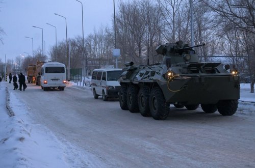 Qazaxıstandakı iğtişaşlar zamanı saxlanılanların sayı açıqlanıb