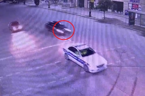 Narkotik çəkib, avtoxuliqanlıq etdi - FOTO/VİDEO