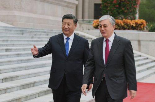 Çin lideri: “Qazaxıstanın sabitliyini təhdid edən istənilən qüvvəyə qarşıyıq”