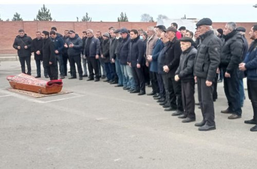 Əməkdar artist Novruz Qartalla vida mərasimi keçirilir - FOTO