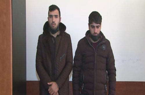 Göyçayda silsilə oğurluqlar edən həmkəndlilər SAXLANILDI - FOTO/VİDEO