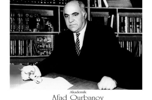 Görkəmli dilçi-alim Afad Qurbanovun anadan olmasının 93 illiyidir