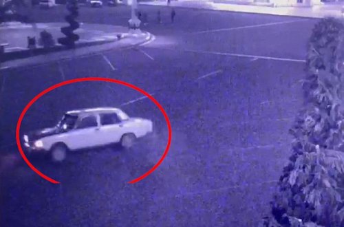 Gəncədə avtoxuliqan saxlanılıb - VİDEO - FOTO