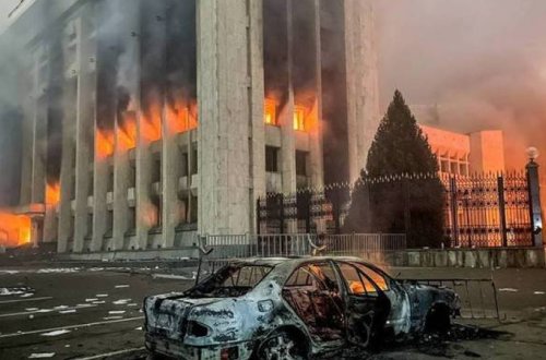 Qazaxıstanda rektorun oğlu öldürüldü - VİDEO