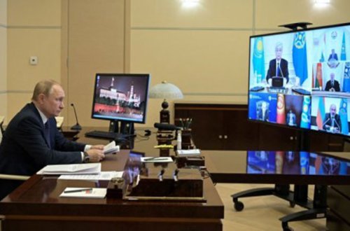 Putin Tokayevin adını unutdu - VİDEO