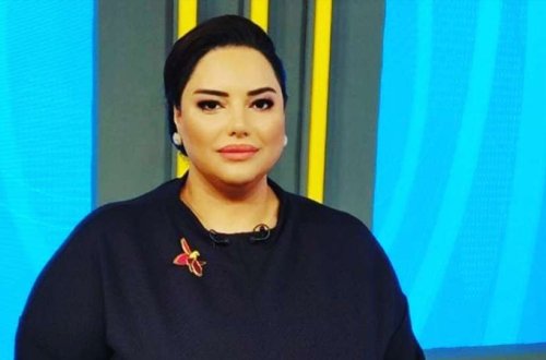 Azərbaycanlı aparıcının biləyi qırıldı - FOTOLAR