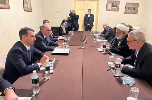 Azərbaycanın baş prokuroru Moskvada iranlı həmkarı ilə görüşüb - FOTO