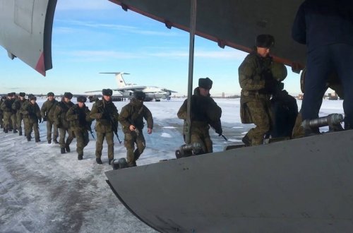 KTMT sülhməramlılarının Qazaxıstandakı missiyası başa çatıb