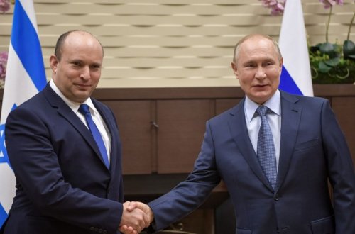 Rusiya və İsrail liderləri arasında telefon danışığı olub