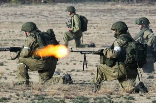 Rusiya Ukrayna sərhədləri yaxınlığında hərbi təlimə başlayıb