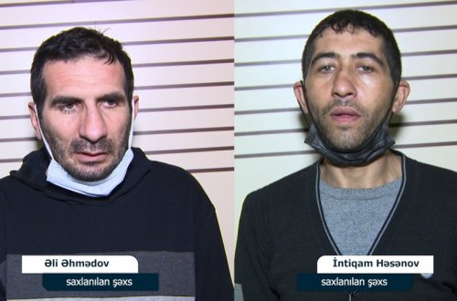 Bakıda narkotik və silah satan şəxslər həbs edilib